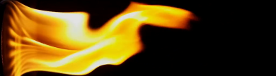 Erdgas Flamme